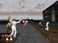 une photo d'Ã©cran de The House of the Dead sur Sega Saturn